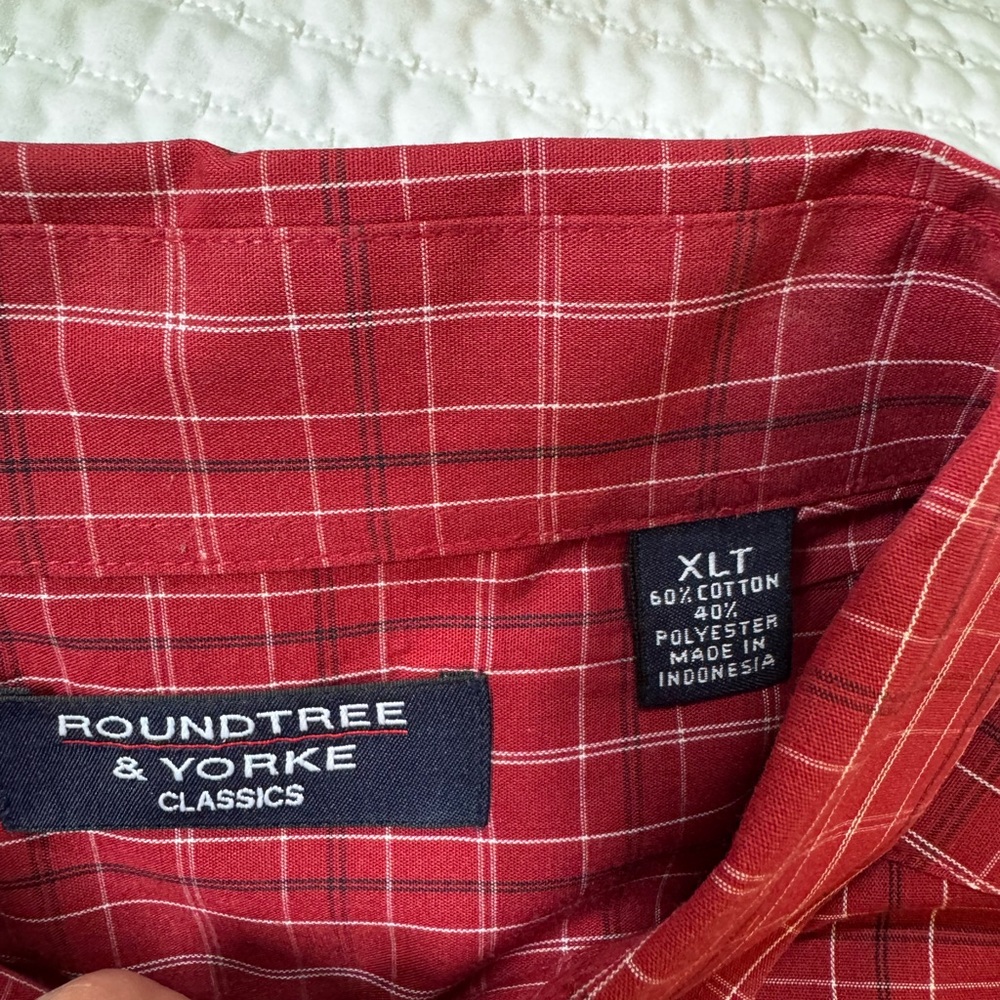Men’s Plaid Button Down Bundle (4) XL/XXL Casual Lot (Ely Cattleman & more) - Picture 9 of 9